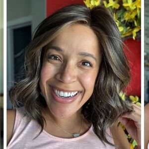 Stylish Brown Wavy Hair Wig